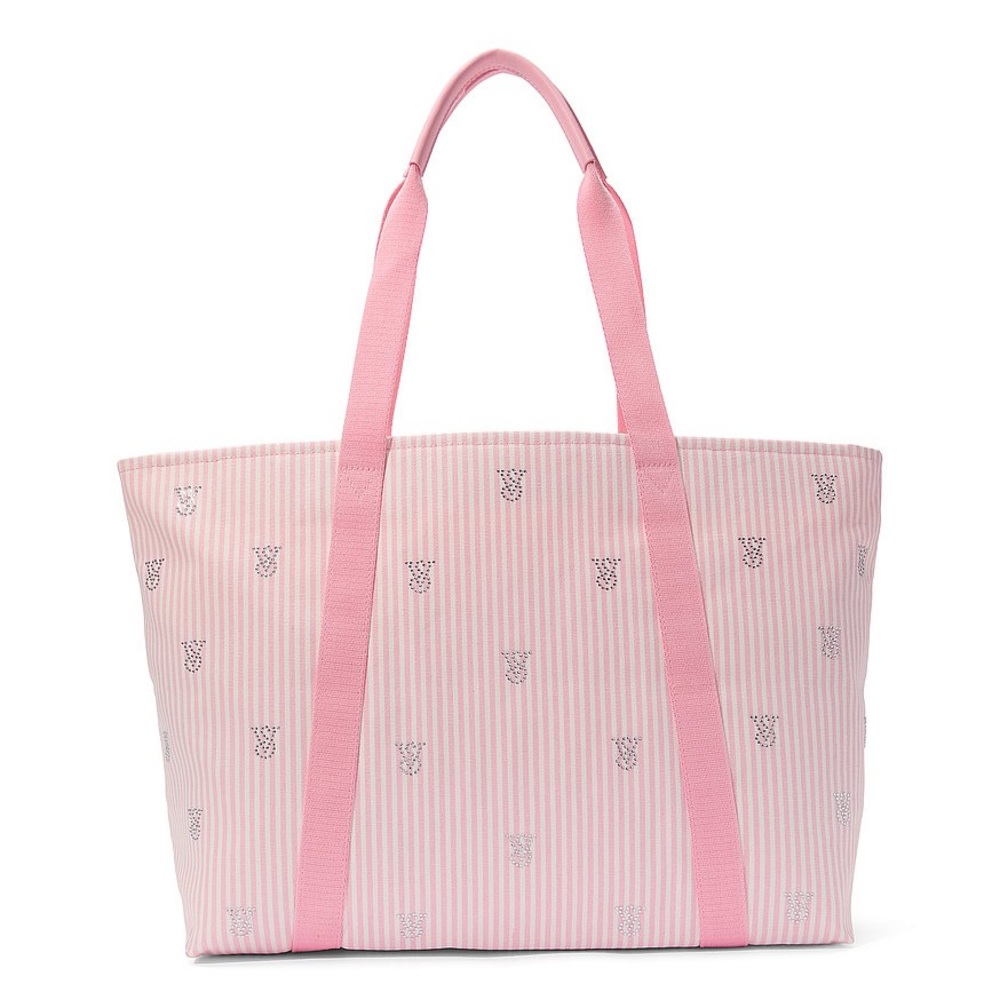 NWT Victoria’s Secret VS Heritage Stripe Tote Bag